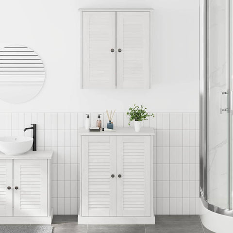 Bathroom Furniture Set with Shelf 2 pcs Brown 67.5 x 34 x 80 cm 3328540