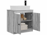 Bathroom Vanity with Sink Grey Sonoma 54 x 35 x 83 cm 890135