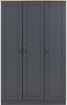 ZNTS Portland 3 Door Wardrobe 100-101-203