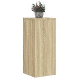 Plant Stands 2 pcs Sonoma Oak 30x30x70 cm Engineered wood 852926