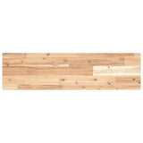 Floating Shelves 4 pcs 100x20x2 cm Untreated Solid Wood Acacia 3279350