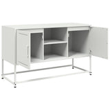 TV Cabinet White 100.5x39x60.5 cm Steel 846517