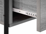 Hanging Bedside Cabinet 2 pcs Grey Sonoma 40 x 30 x 60 cm 8013573