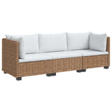 3 pcs Rattan Lounge Set with Cushions GENDT Natural Rattan 3429858