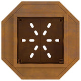 Smokeless Fire Pit Brown 38 x 38 x 51 cm Weathering Steel 858979
