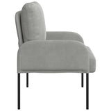 Sofas with Cushion 55cm Light Grey Plywood 42023438