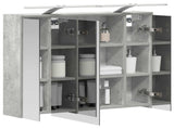 Bathroom Mirror Cabinet Concrete Grey 73.5 x 16 x 62.5 cm 889178