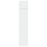 Slim Storage Cabinet White 45x42.5x225 cm Engineered Wood 3281287