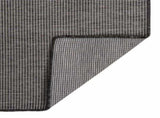 Outdoor Flatweave Rug 160x230 cm Grey 340776
