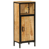 Bathroom Cabinet 40x27x90 cm Solid Wood Mango and Iron 358571