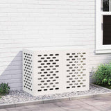 Air Conditioner Cover White 100 x 50 x 70 cm Steel 865898