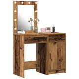 Dressing Table 2 pcs Brown 50 x 41 x 135 cm Engineered wood 3334243