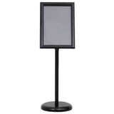 Poster Stands 2 pcs Black 45 x 32.7 x 108 cm Aluminium 3385631