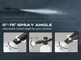 1800W High Pressure Washer, 150 Bar Pressure, 510 L/h Flow, High-Performance Portable Power Washer T3398P377620
