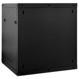 Network Cabinet with Storage Black 60 x 45 x 65 cm Steel 42017641