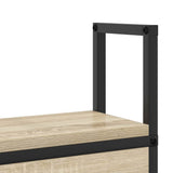 Storage Headboard with Charging Station Sonoma oak 160 cm 859816