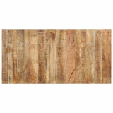 Dining Table 160x80x76 cm Rough Mango Wood 321974