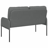 Sofas with Cushion 110cm Dark Grey Plywood 42023447