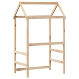 Kids' Bed Roof 98x70x176.5 cm Solid Wood Pine 846991