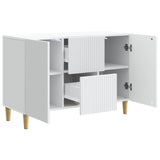 Sideboard with Drawer White 89 x 34.5 x 60 cm Engineered Wood 894655