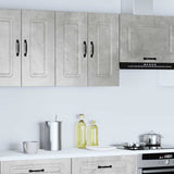 Kitchen Wall Cabinet Kalmar Concrete Grey Engineered Wood 853581