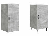 Cabinet Set 2 pcs Concrete Grey 33 x 34.5 x 89.5 cm 3416631