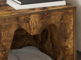 Cat House Smoked Oak 42.5 x 40 x 53.5 cm Engineered Wood 8000694