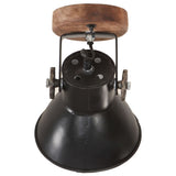 Industrial Wall/Ceiling Lamps 2 pcs Black 20x25 cm E27 320514