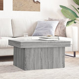 Coffee Table Grey Sonoma 100x55x40 cm Engineered Wood 840875