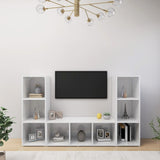 TV Cabinet 3 pcs 37 x 35 x 107.5 cm 3079961