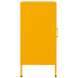 Sideboards 2 pcs Mustard Yellow 36x39x79 cm Steel 843019