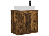 Bathroom Vanity with Sink Smoked Oak 54 x 35 x 83 cm 890134