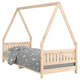 Kids Bed Frame 80x200 cm Solid Wood Pine 834495