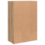 Bookshelf Artisan Oak 60.5x30x90 cm Engineered Wood 855971