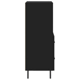 Sideboard Black 34.5x34x90 cm Engineered Wood 828685