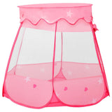 Children Play Tent with 250 Balls Pink 102x102x82 cm 3107724