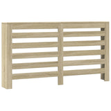 ZNTS Radiator Cover Sonoma Oak 149x20x82 cm Engineered Wood 852701