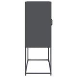 Highboard Anthracite 68x39x107 cm Steel 853376