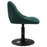 Bar Stool Dark Green Velvet 335319