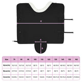 Horse Blanket Black 125 cm Polar fleece 42013372