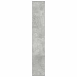 Room Divider/Book Cabinet Concrete Grey 100x24x140 cm Engineered Wood 800445