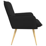 Armchair Black Fabric 42047700