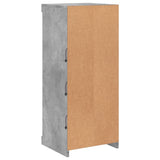 Sideboard with LED Lights Concrete Grey 41x37x100 cm 836731