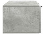 Wall-Mounted TV Cabinet Concrete Grey 59.5 x 31 x 30 cm 898708