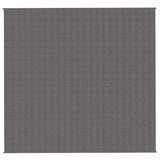 Weighted Blanket Grey 220x235 cm King 11 kg Fabric 350782