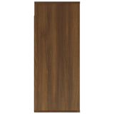 Wall Cabinet Brown Oak 80x33x80 cm Engineered Wood 816599