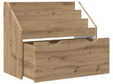 Kids Bookshelf Artisan Oak 60 x 29.5 x 69 cm Engineered Wood 892398