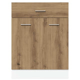 Drawer Bottom Cabinet Lyon Artisan Oak 60x46x81.5 cm Engineered Wood 856090