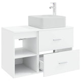 Bathroom Furniture Set 2 pcs White Engineered Wood 3403880