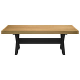 Coffee Table NOAIN X-Shaped Legs 120x60x40 cm Solid Wood Pine 4100034